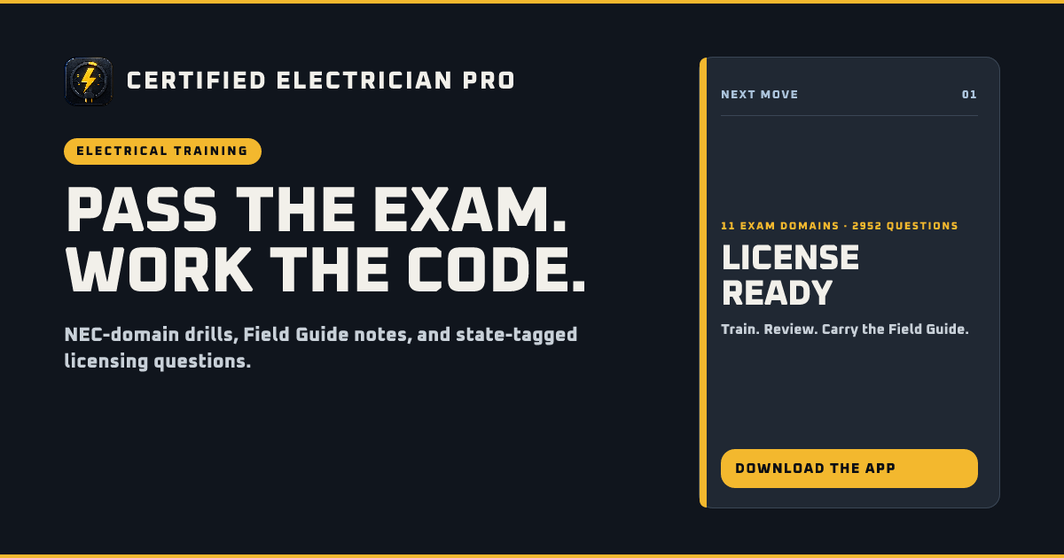 Certified Electrician Pro screenshot 1